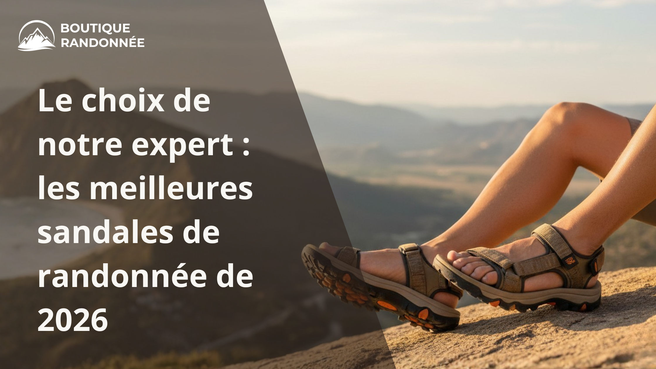 Le choix de notre expert : les meilleures sandales de randonnée de 2026