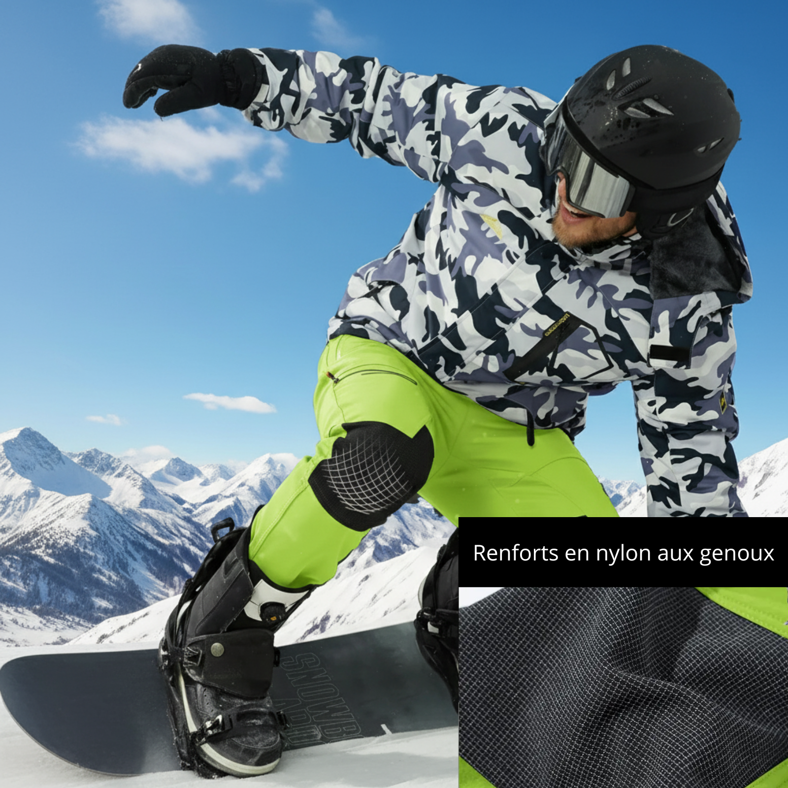 Pantalon Randonnée Doublé Polaire