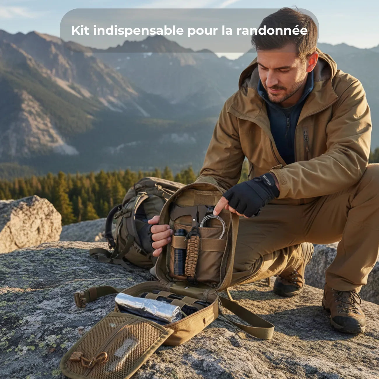 Kit Complet de Survie Randonnée