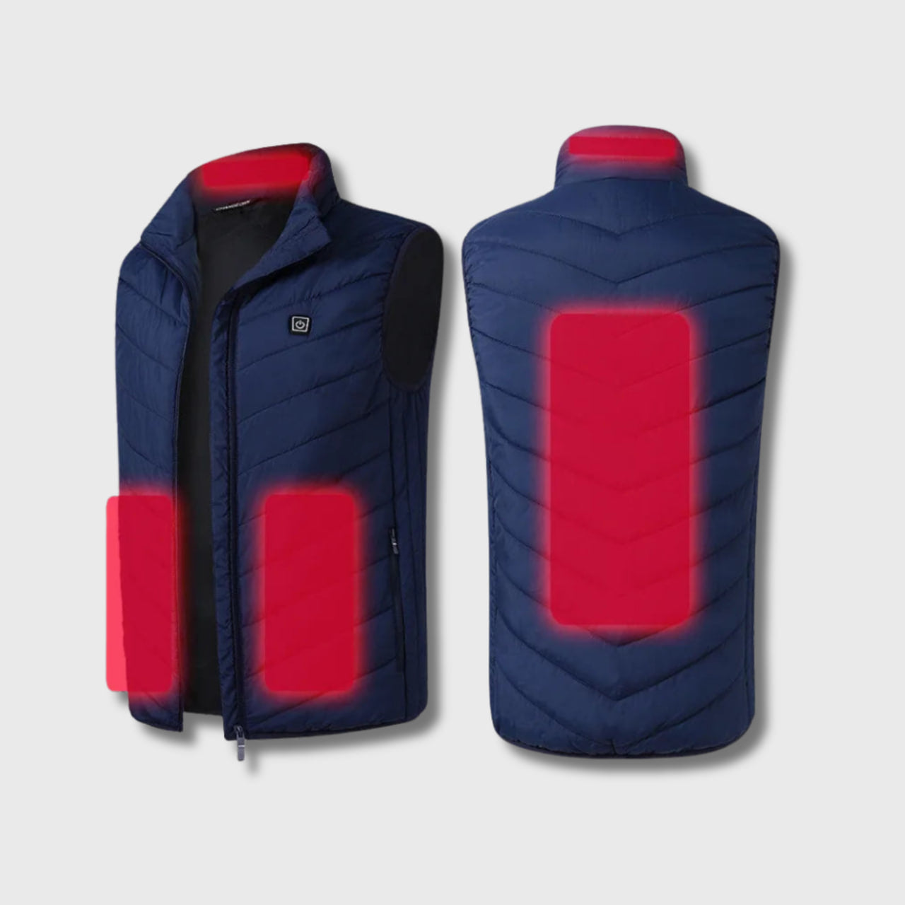 Gilet Chauffant Bleu avec Batterie