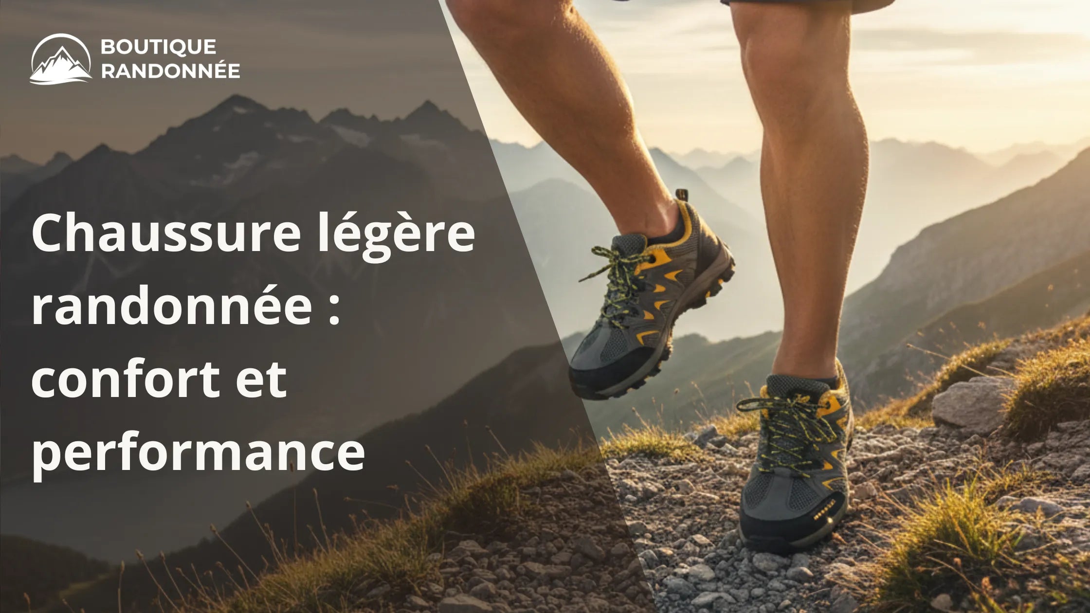 Chaussure légère randonnée : confort et performance