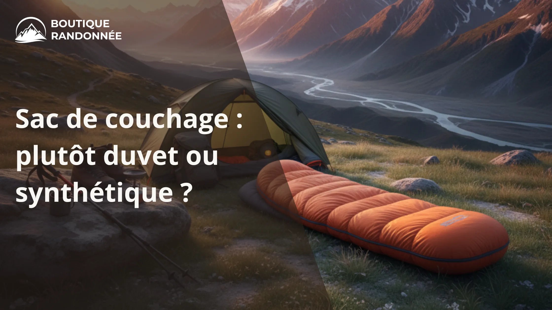 Sac de couchage : plutôt duvet ou synthétique ?