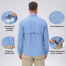 Chemise de Randonnée Anti UV UPF 50+
