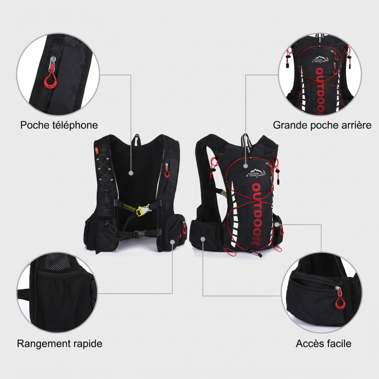 Gilet Trail Respirant Running