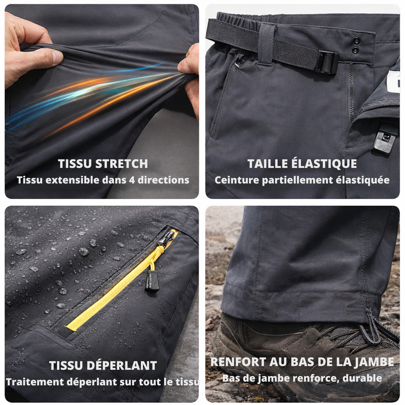 Pantalon de Trekking 2en1