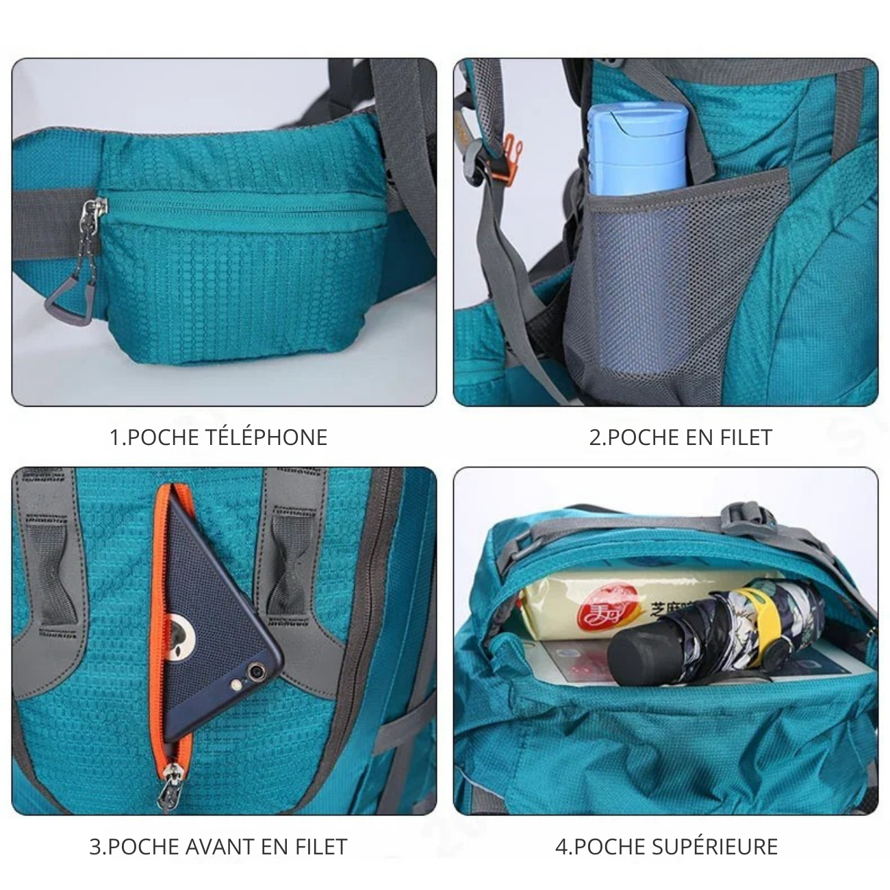 Sac à Dos de Randonnée Imperméable