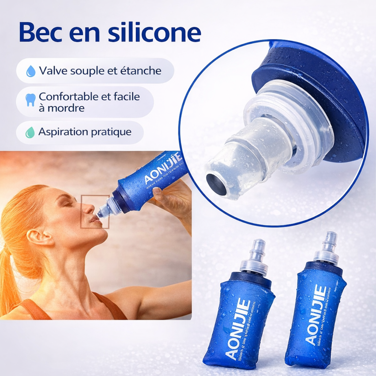 Flasque Souple Running 250ml / 500ml