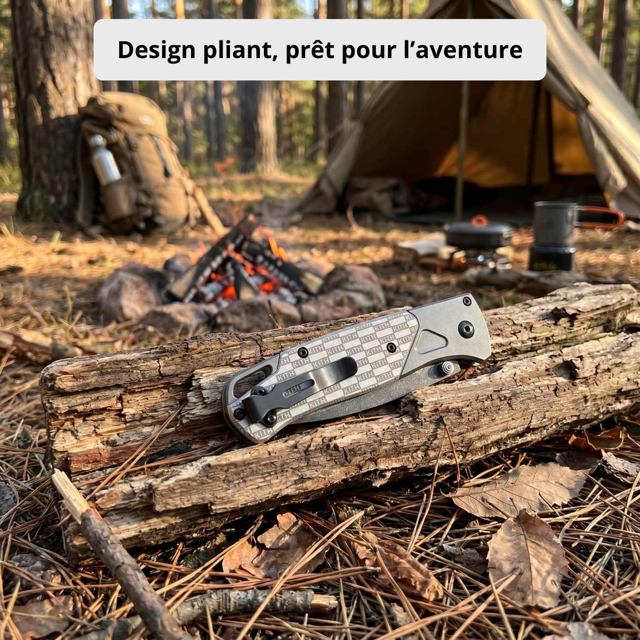 Couteau de Survie en Aluminium