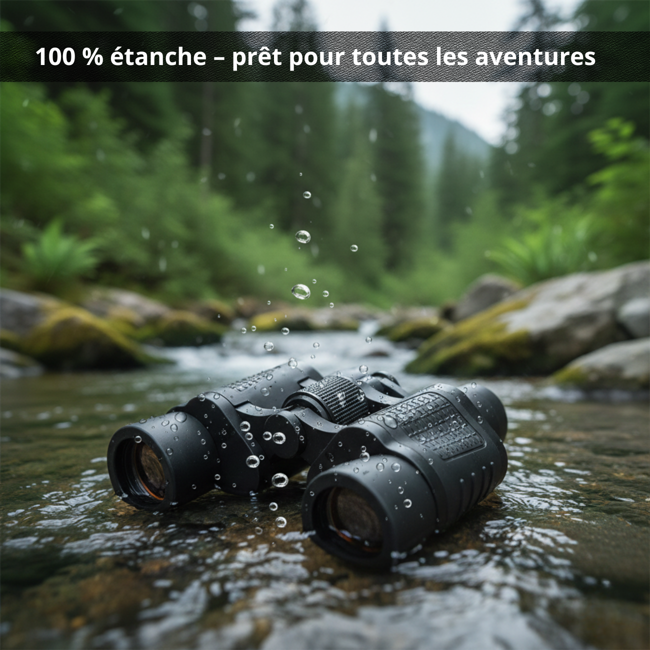 Jumelles pour Randonnée 80X80 HD