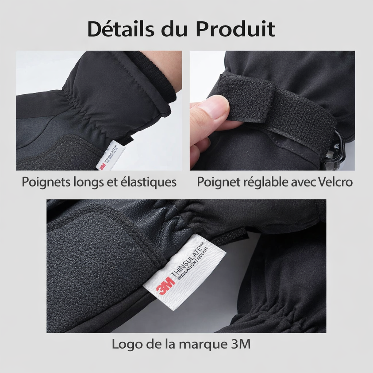 Gants Chauds de Randonnée