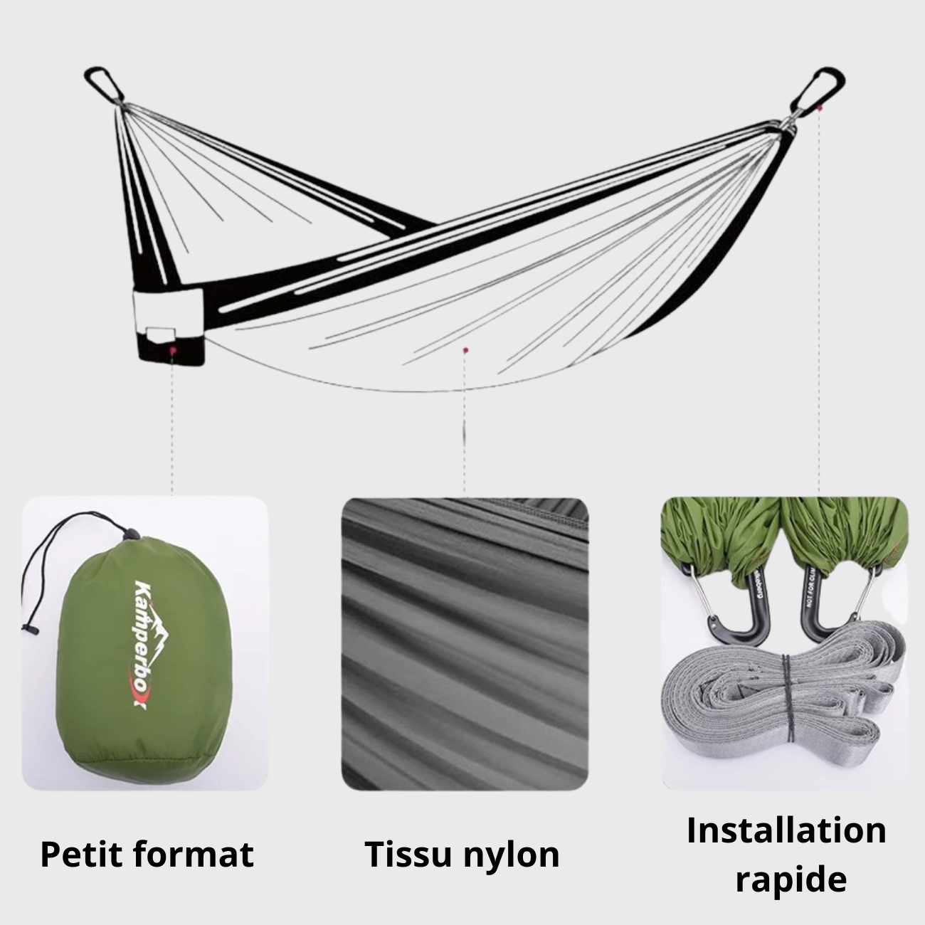 Hamac Suspendu Arbre