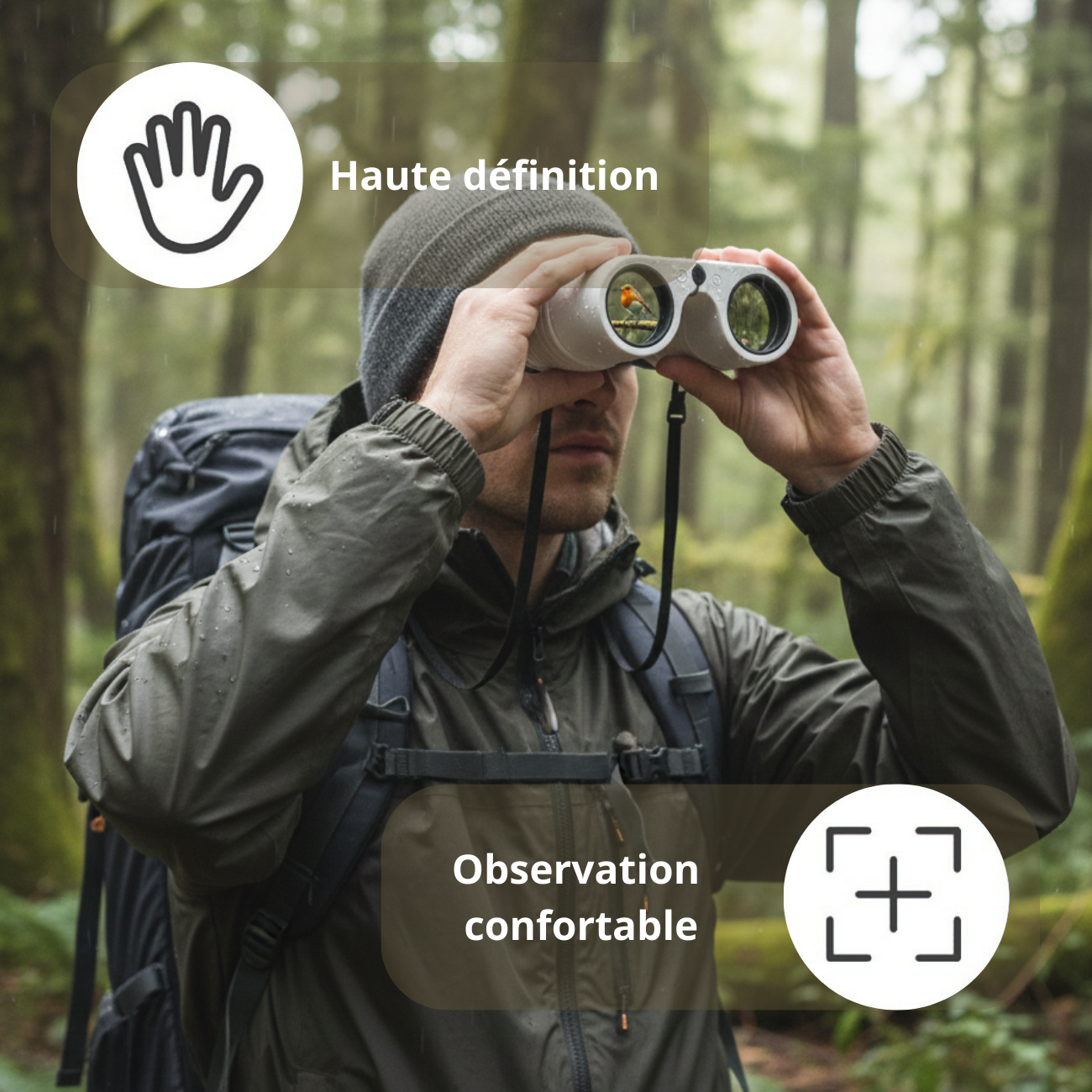 Jumelle Randonnée Montagne