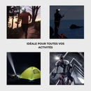Lampe Frontale Waterproof 9LED