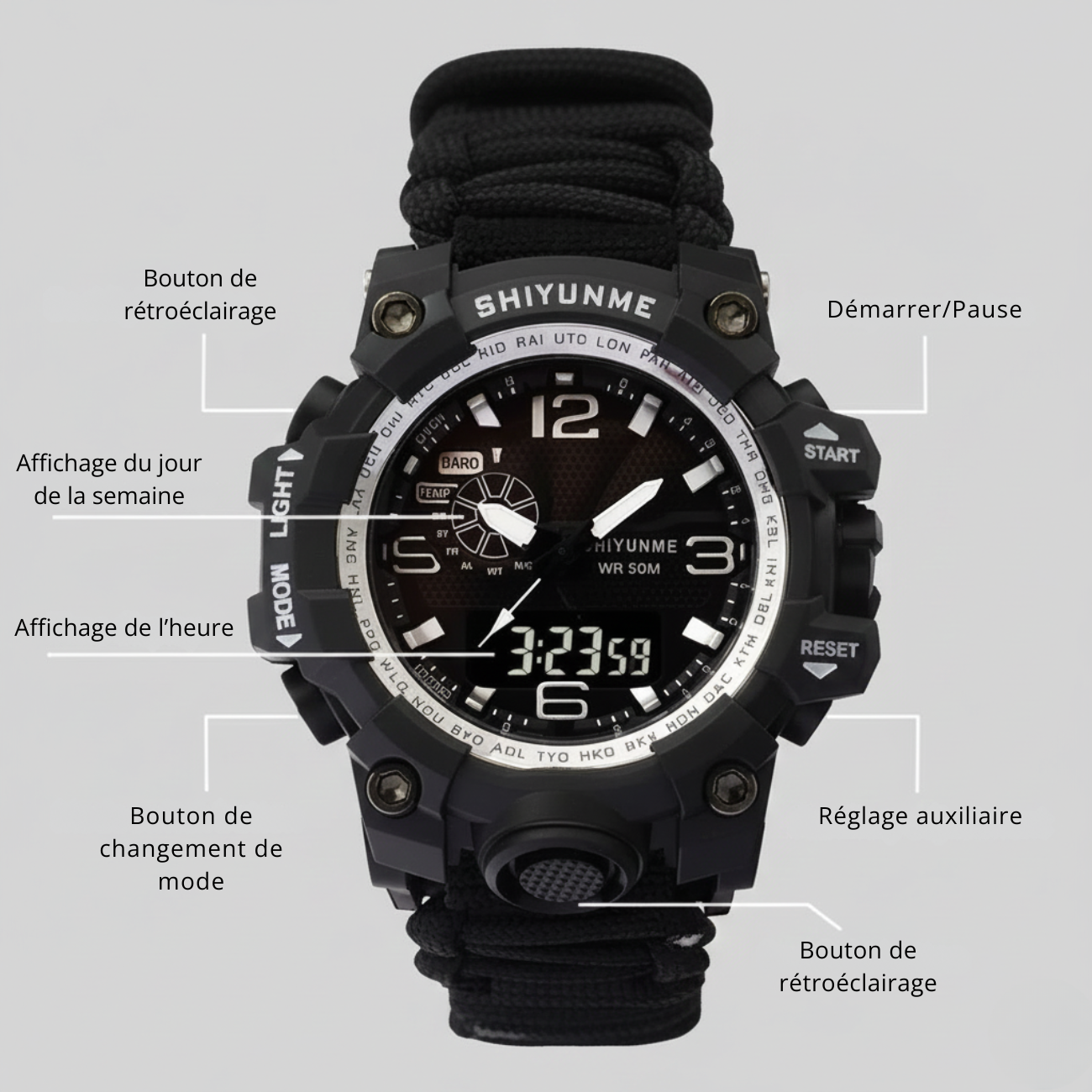 Montre de Randonnée Militaire