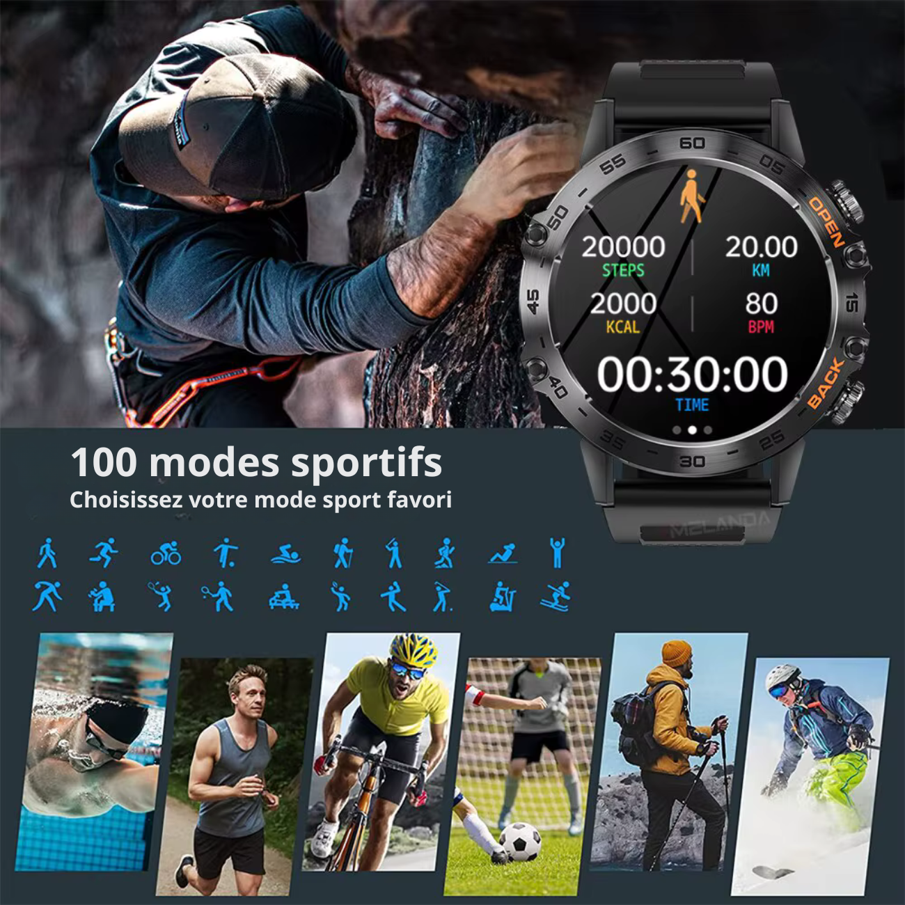 Montre Multifonction Sport