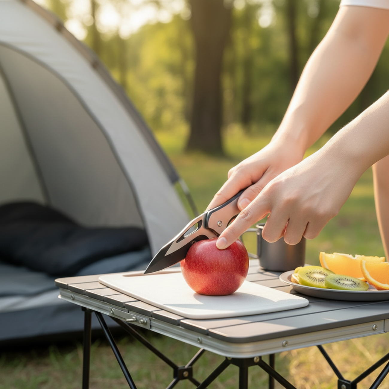 Couteau de Survie Pliant