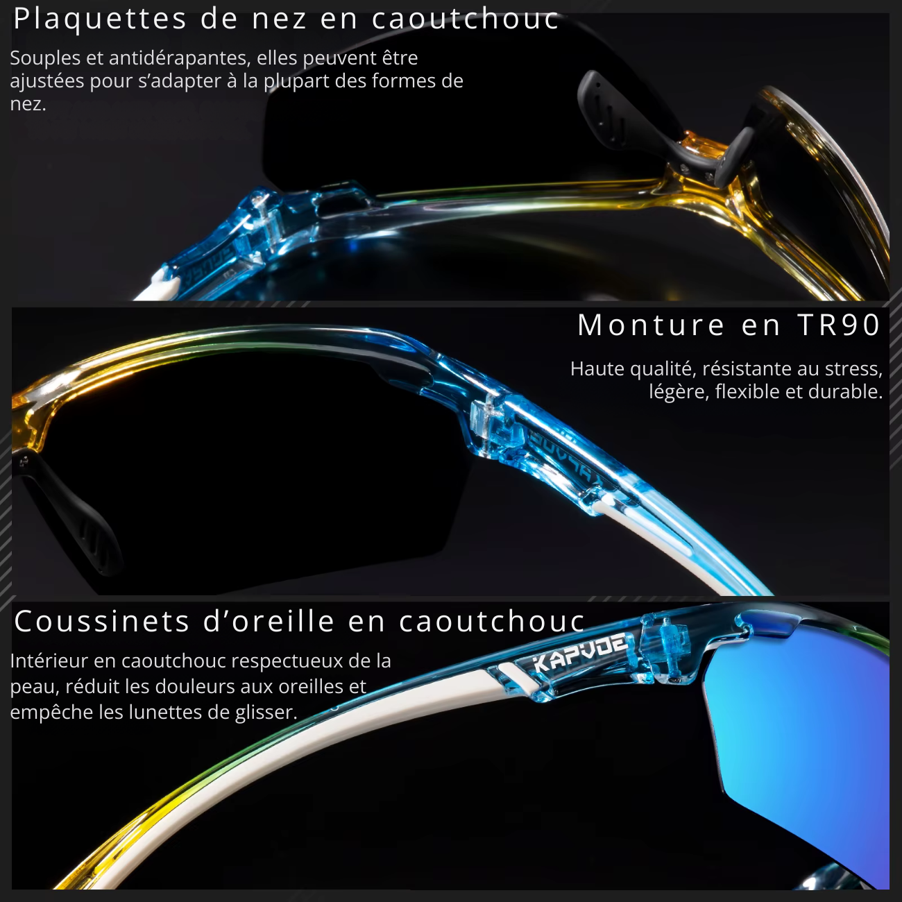 Lunettes de Sport Haute Protection