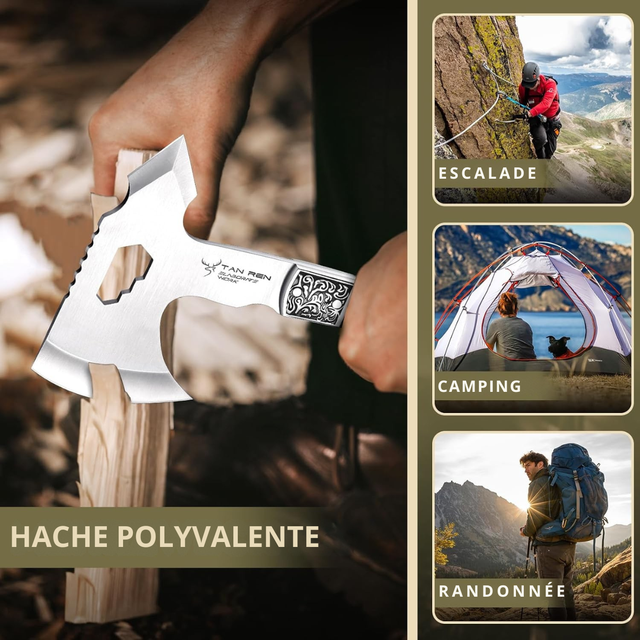 Hachette de Survie Multi-Usage