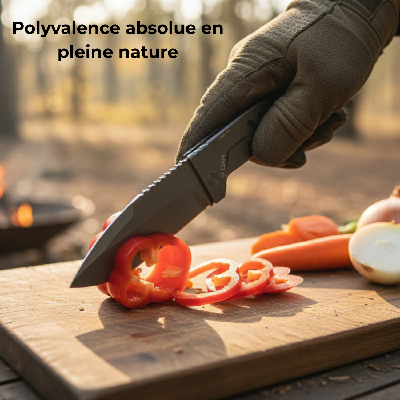 Couteau de Survie en Aluminium