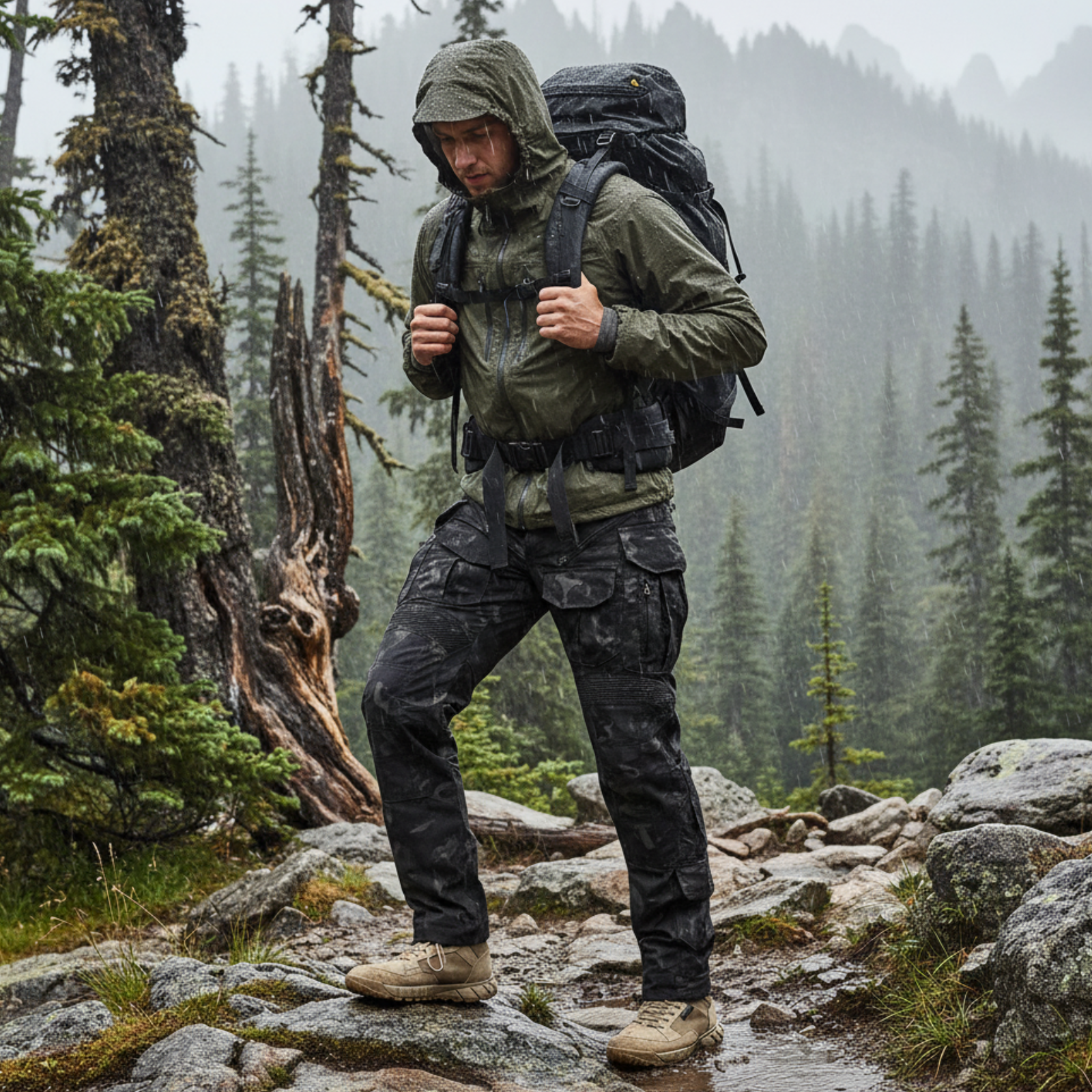 Pantalon Camouflage Trekking