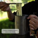 Bouteille d'hydratation Titane