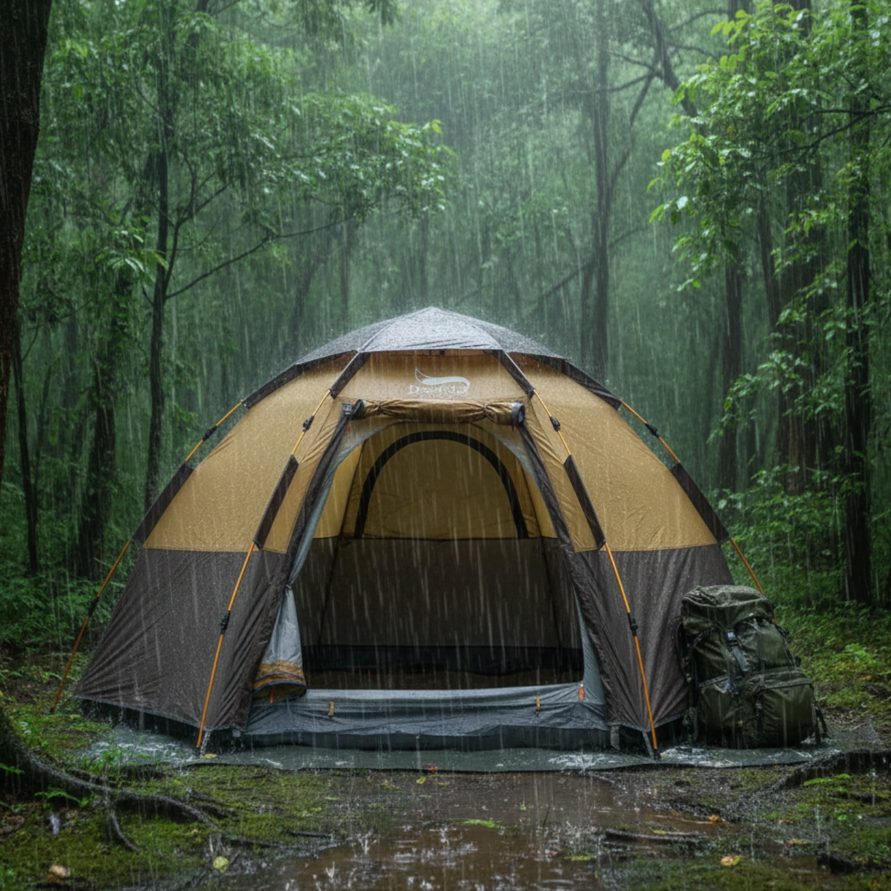 Tente de Camping Familiale