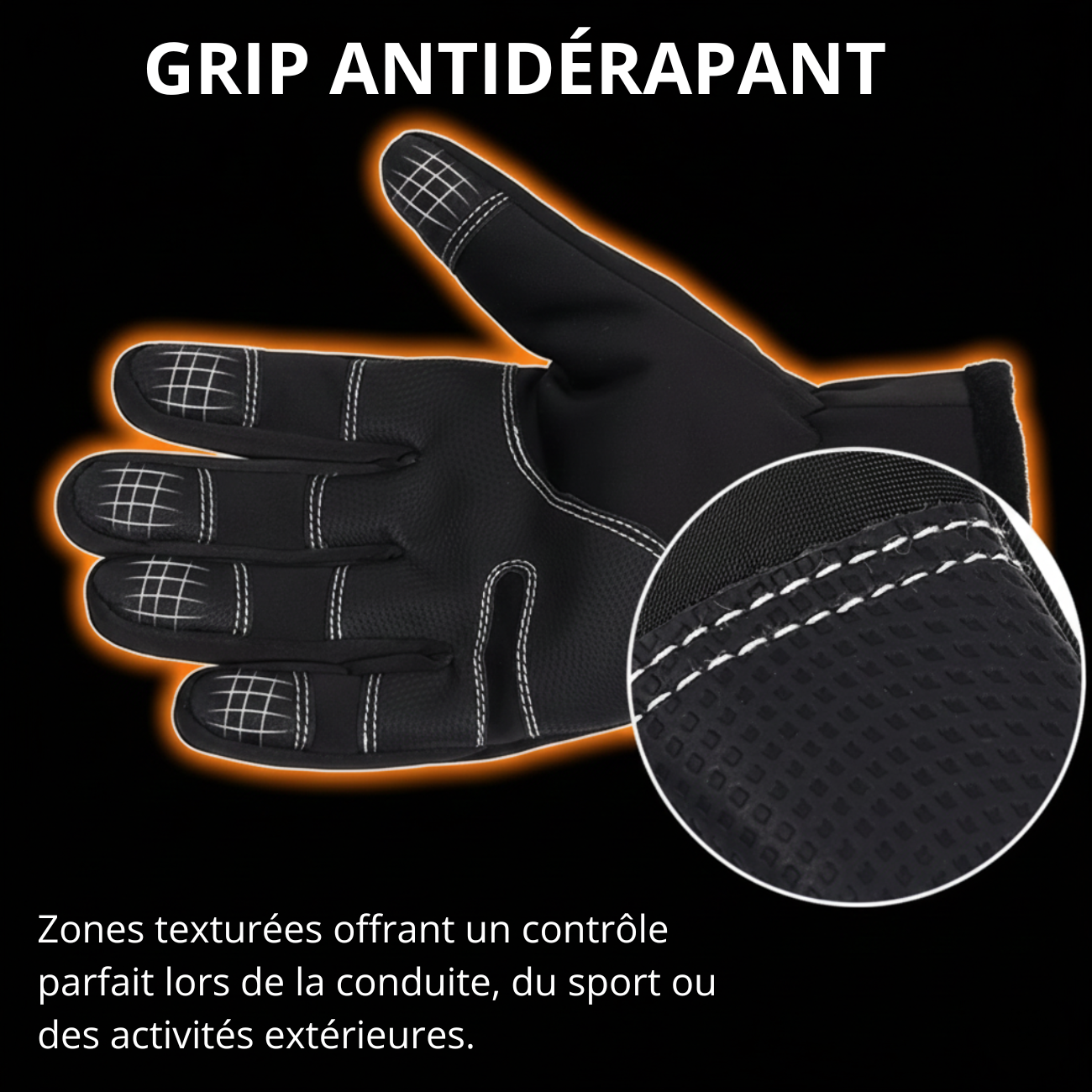 Gants Chauffants Antidérapants