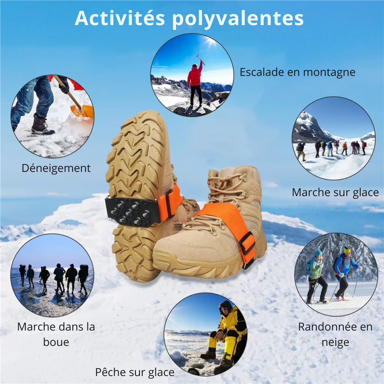 Crampons Randonnée Neige