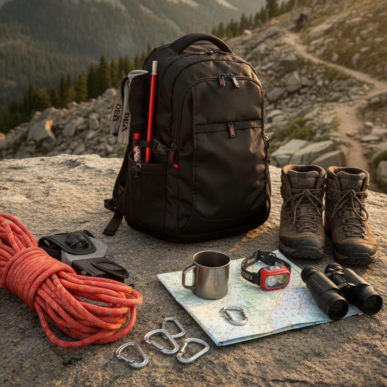 Bâton de Marche Trek Portable