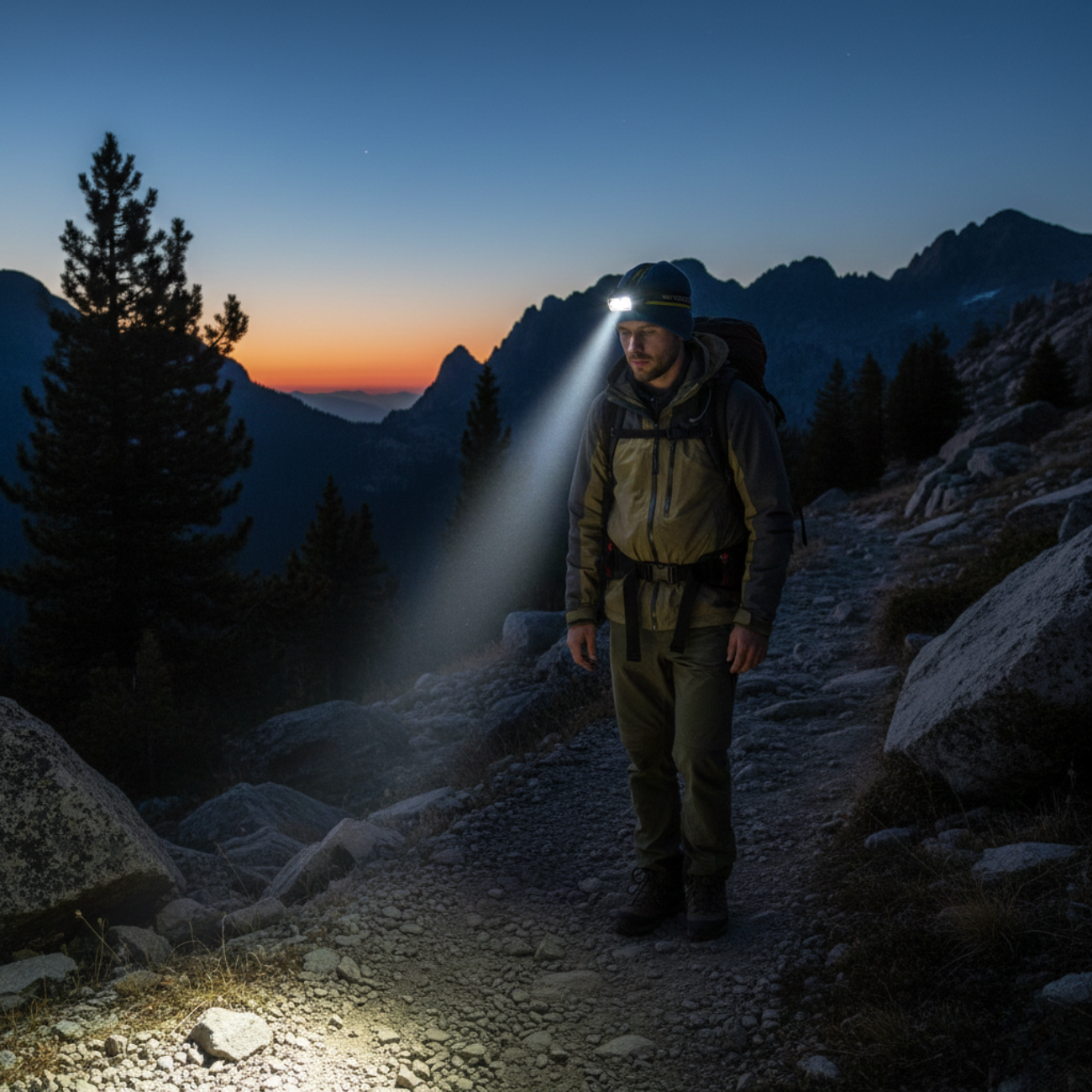 Lampe Frontale LED Rechargeable