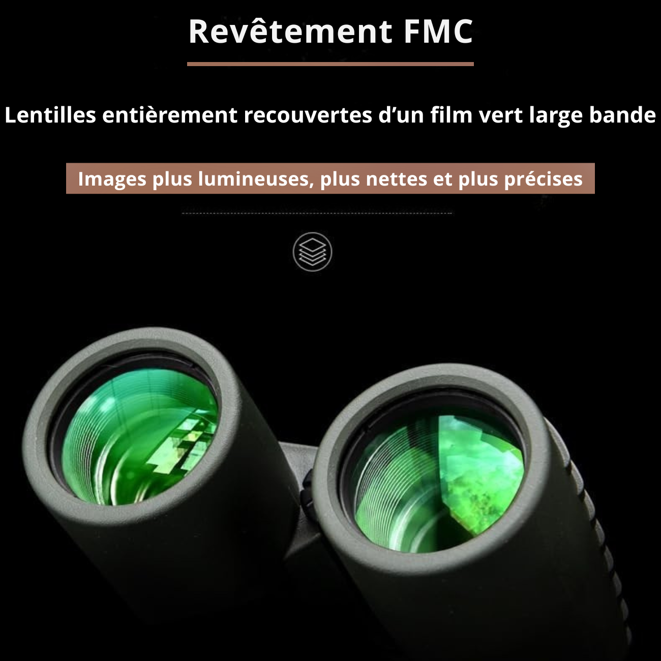 Jumelles Randonnée Puissante