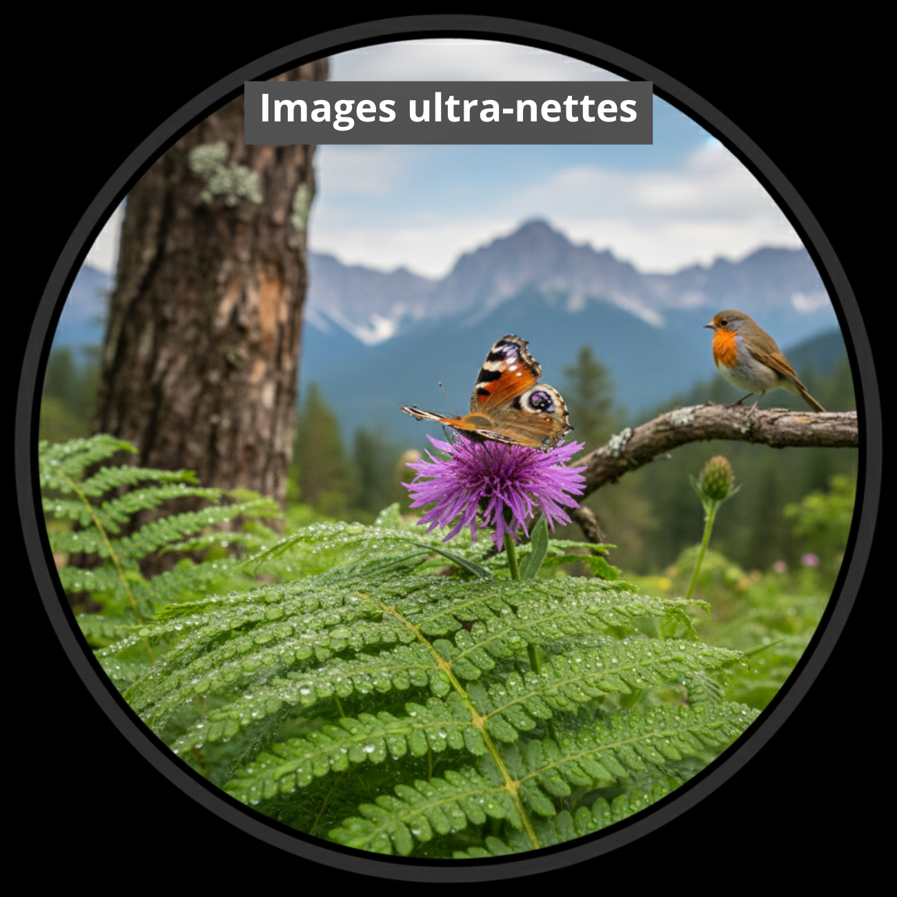 Jumelles Randonnée Puissante