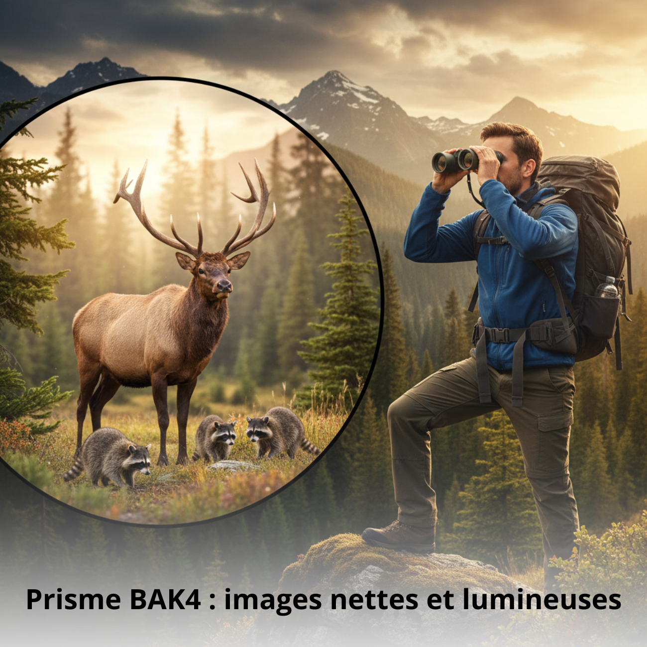 Jumelles Compactes Randonnée