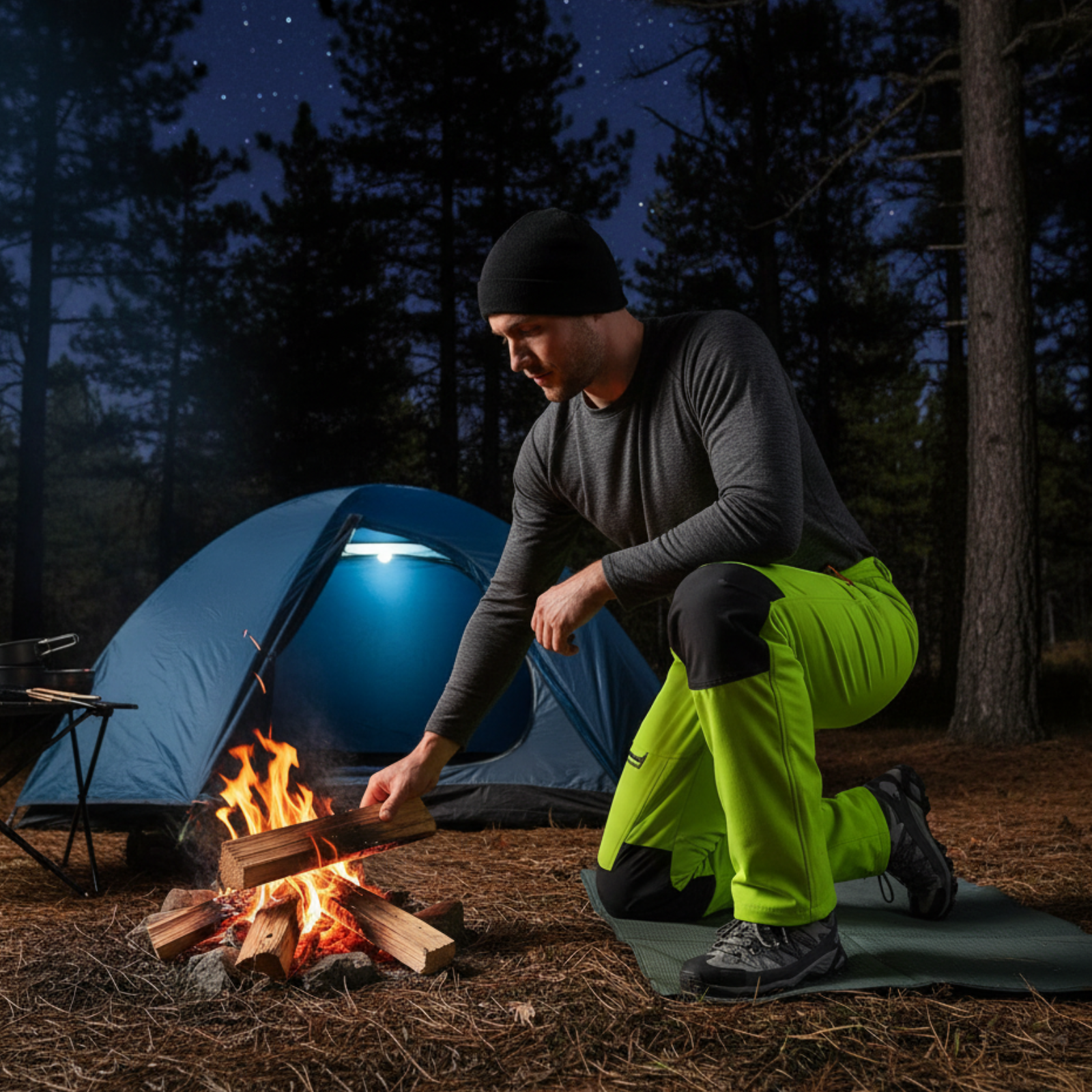 Pantalon Randonnée Doublé Polaire