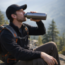 Bouteille d'hydratation Titane