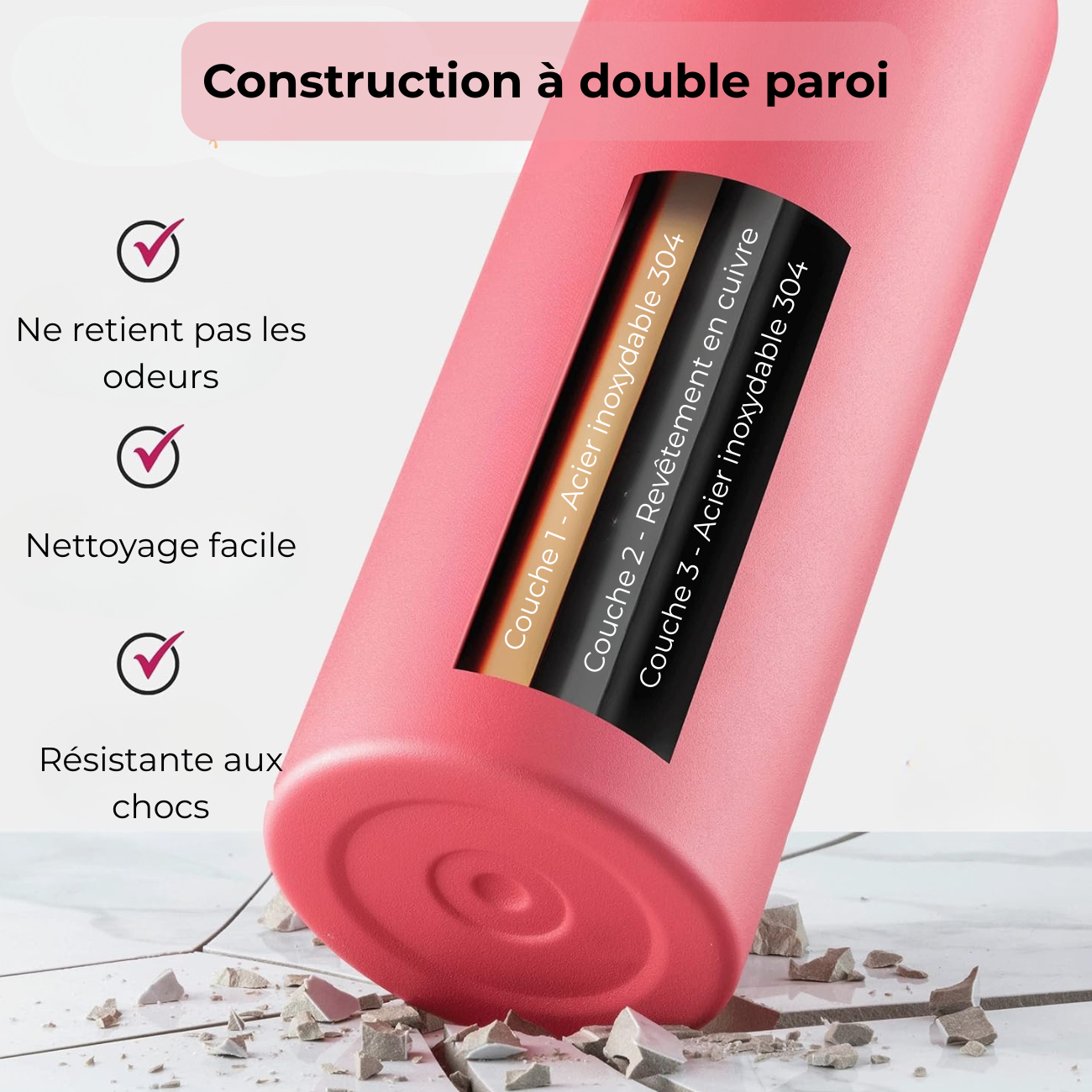 Gourde pour Randonnée Montagne