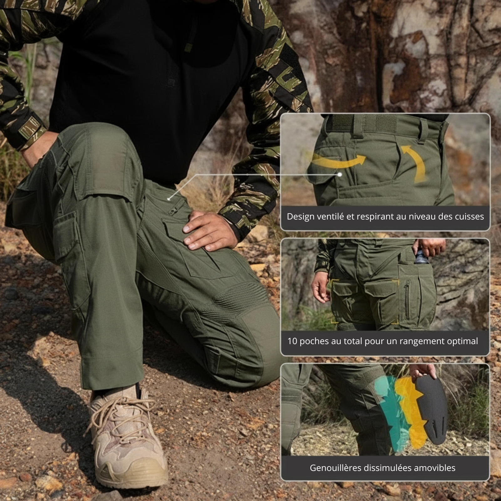 Pantalon Camouflage Trekking