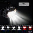 Lampe Frontale Waterproof 9LED