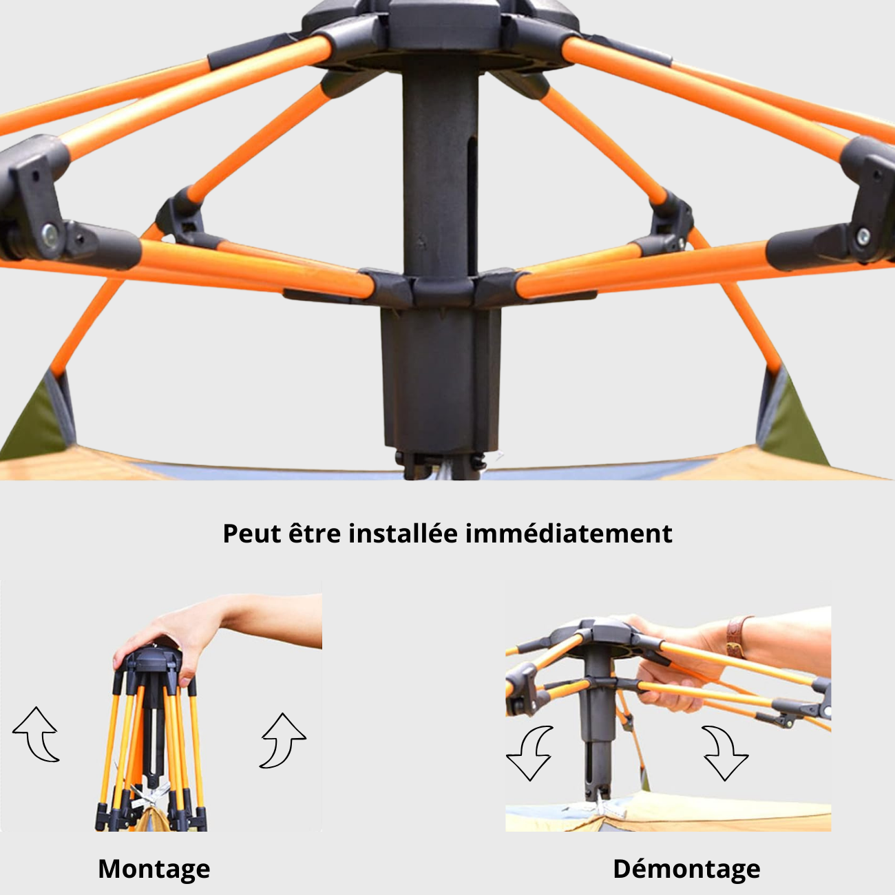 Tente de Camping Familiale