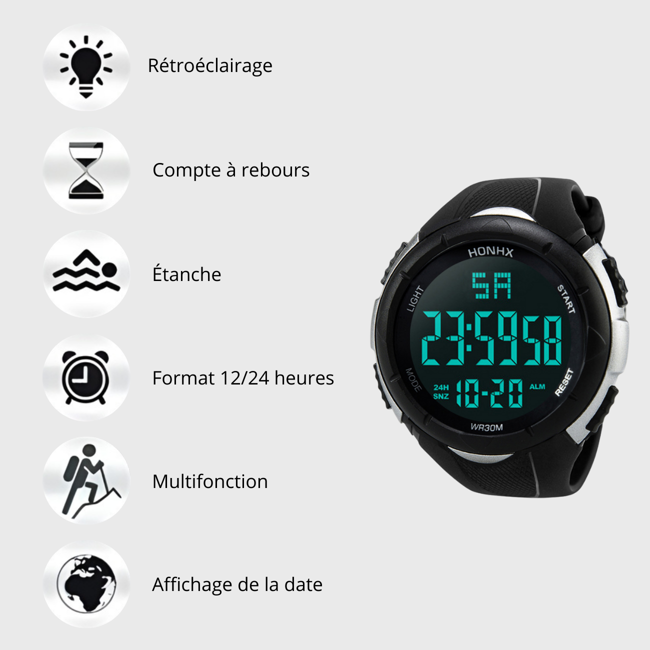 Montre Trekking Montagne