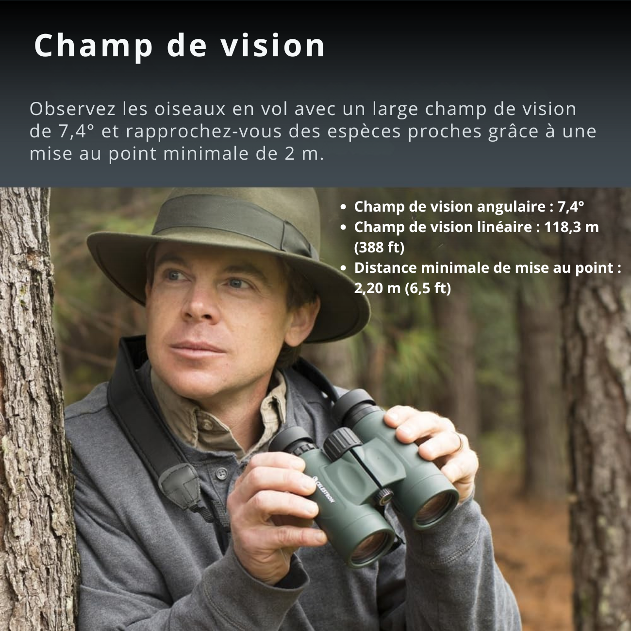 Jumelles de Poche Randonnée