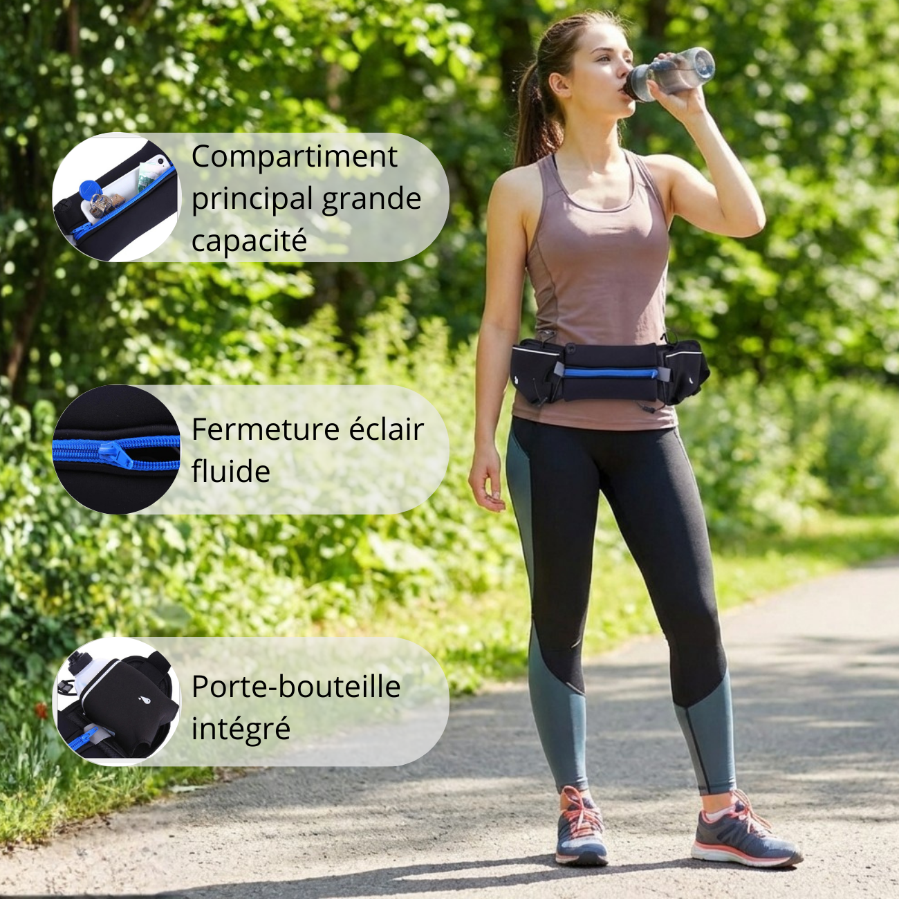 Ceinture d'Hydratation Running
