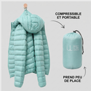 Doudoune Randonnée Compressible Femme