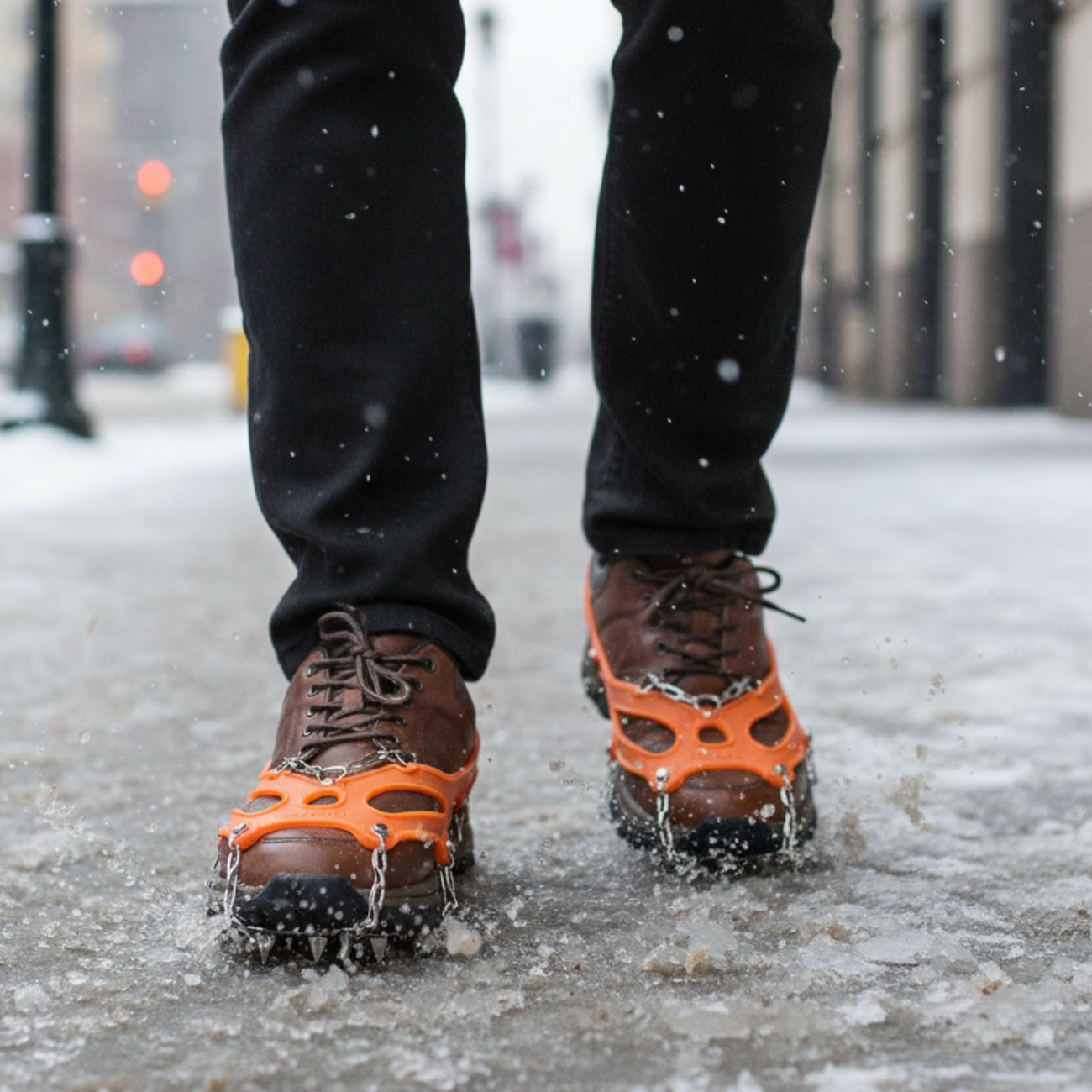 Crampons Neige à Chaîne