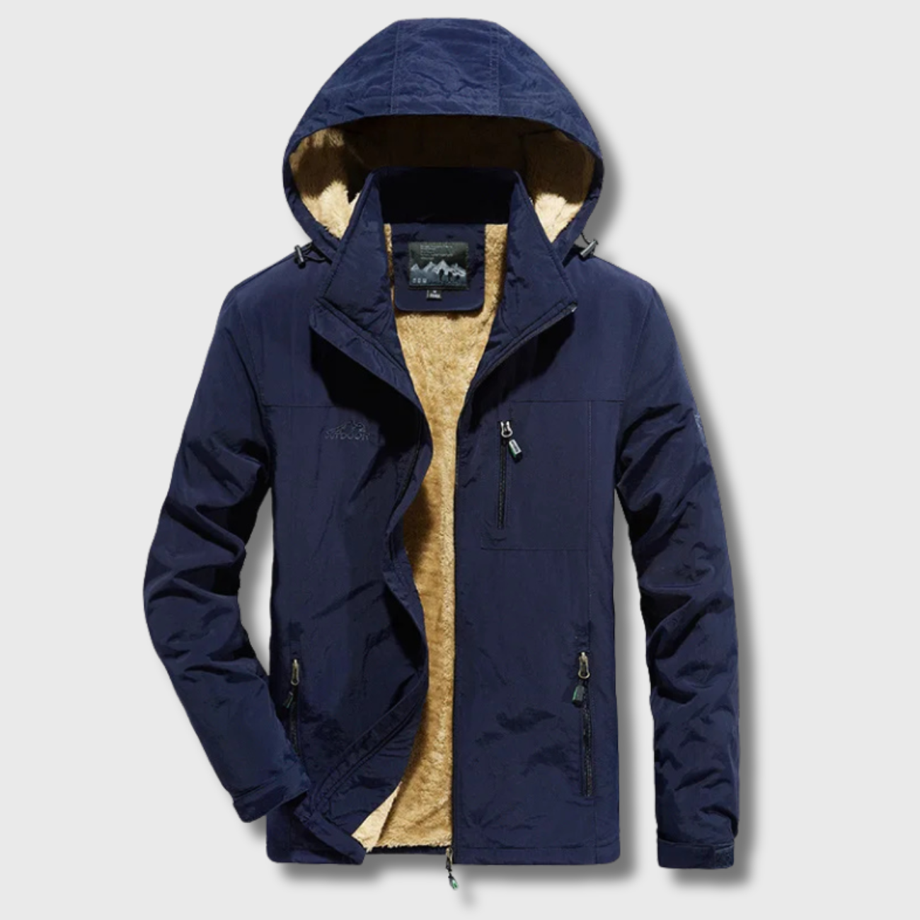 Parka Outdoor Imperméable à Doublure Polaire