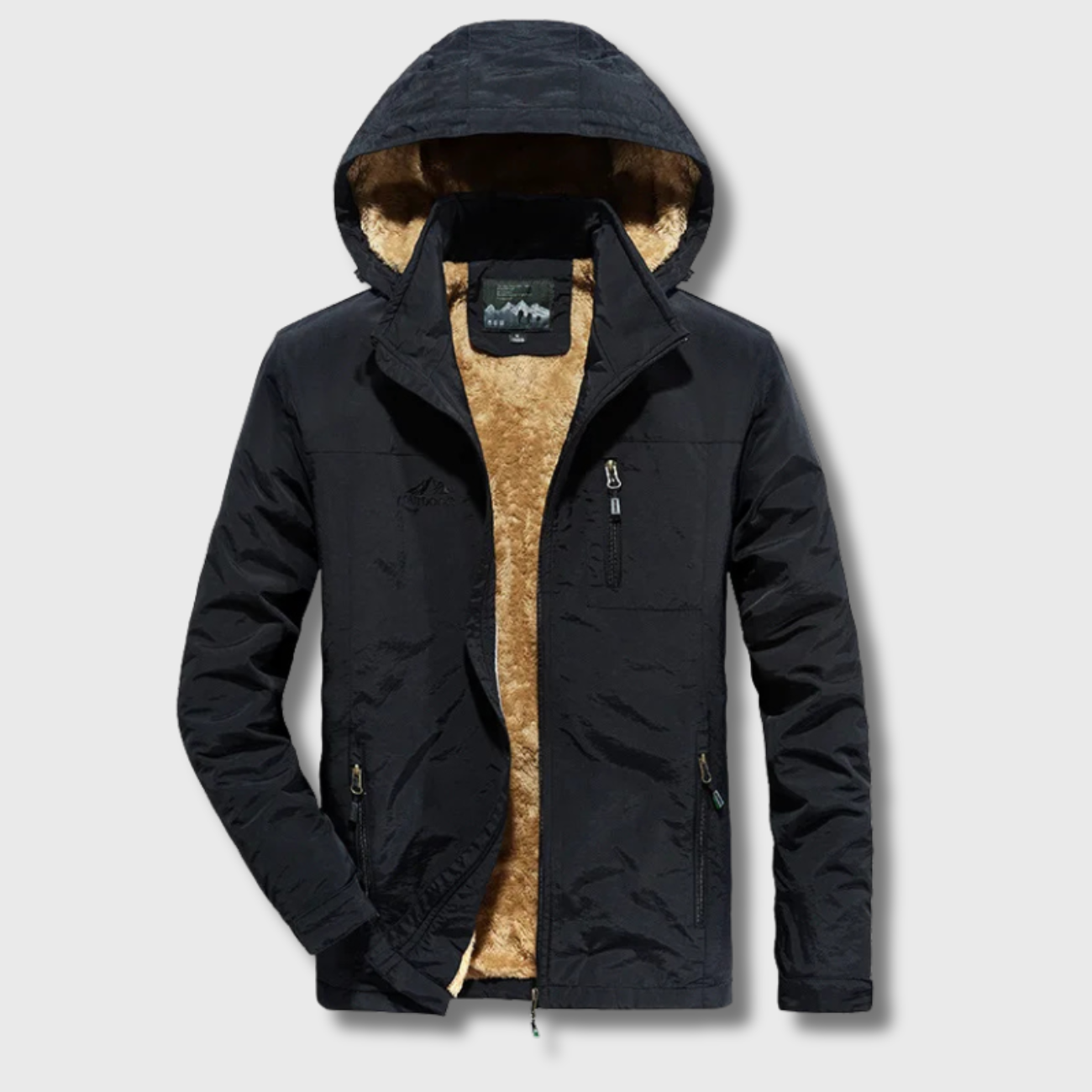 Parka Outdoor Imperméable à Doublure Polaire