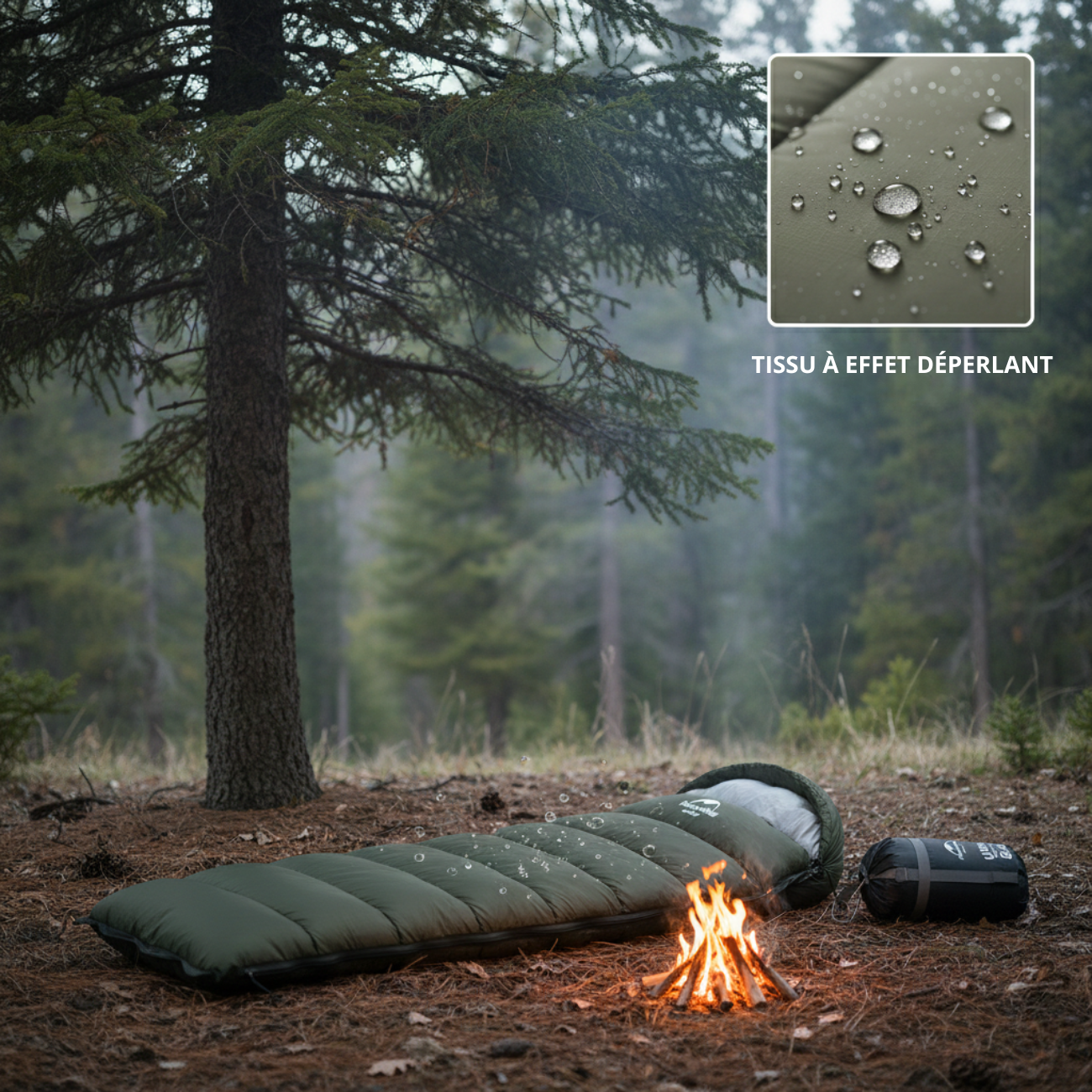 Sac de Couchage Ultra Confortable - Tout saison