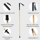 Bâtons de Randonnée Pliables