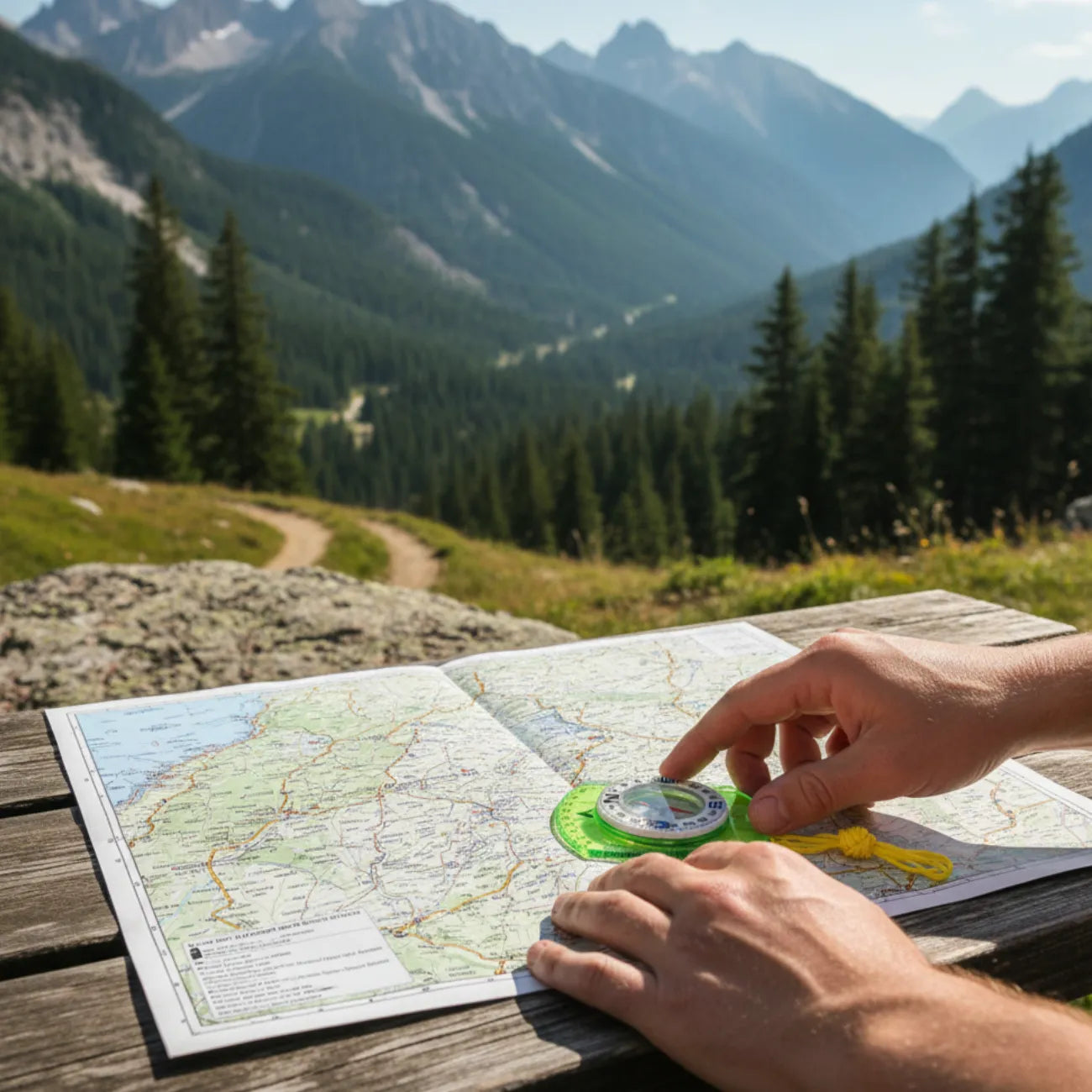 Boussole d'Orientation Camping