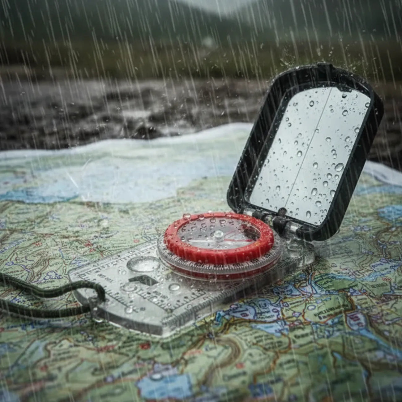 Boussole de Randonnée LED